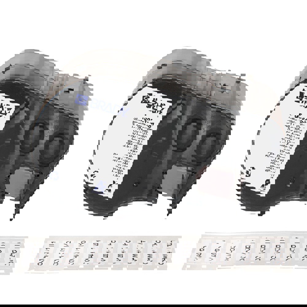 Labels, Ribbons & Tapes; Application: Label Printer Cartridge ; Type: Label Printer Cartridge ; Color Family: White ; Color: Black on White ; Number Of Labels Per Roll: 320 ; For Use With: BMP51; BMP53; M511